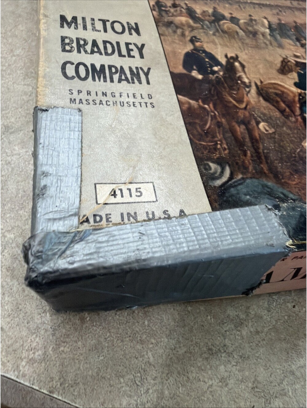 Vintage 1961 American Heritage Board Game The Civil War Milton Bradley Complete - Picture 9 of 10
